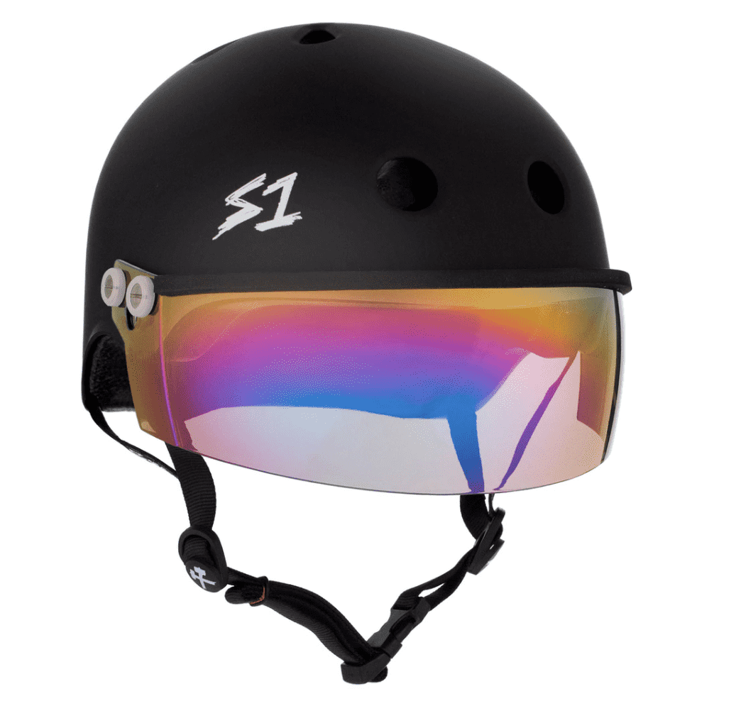 Matte Black Visor Helmet by S1 Large 22′′ Matte Black Visor Helmet by S1 Large 22′′