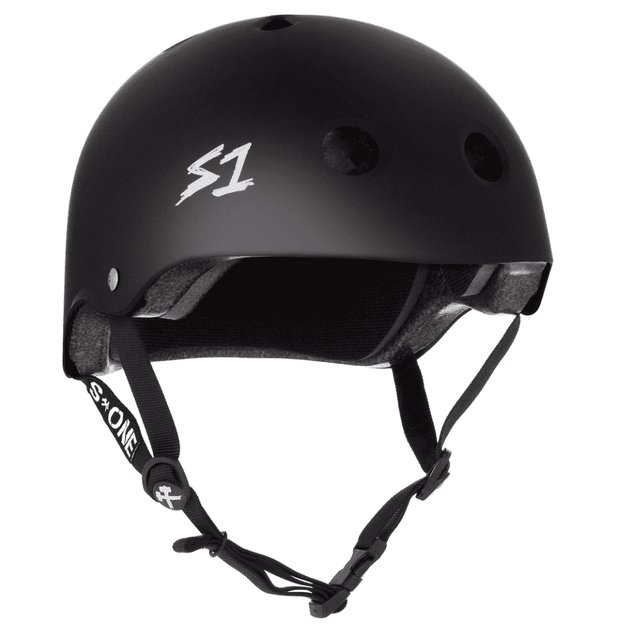 Matte Black Helmet by S1